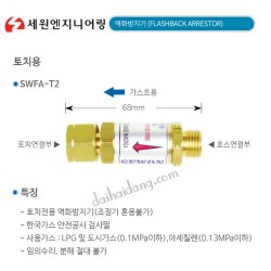 van chống cháy ngược sewon